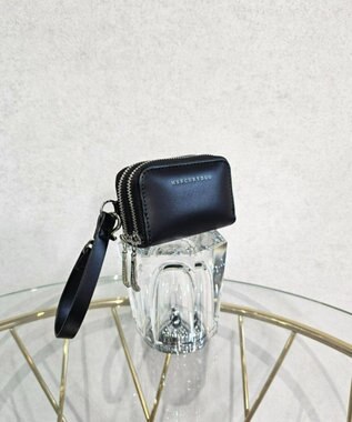 style code 【MERCURYDUO/マーキュリーデュオ】限定3点セット　①キーリング付両アオリハンドバッグ、②縦長ショルダーバッグパスポート入れ、③Wファスナースマートキーケース ブラック