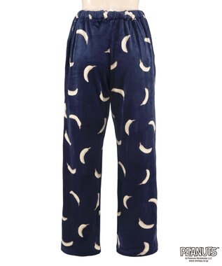 San-ai Resort（三愛水着楽園） 【スヌーピー】【PEANUTSピーナッツ】バナナルームウエア ネイビー