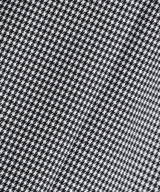 J.PRESS LADIES L 【洗える】シャークスキンハウンドトゥース テーパード パンツ ネイビー系3