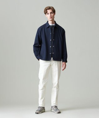 J.PRESS MEN オメガツイスト ヘンリーネックニット グレー系