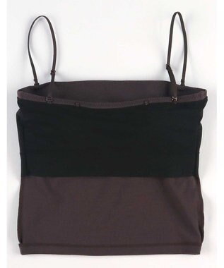 AMPHI カップ付きインナー 【ブラトップ】 ストラップ取り外し可 上向きで立体的なバストシルエット しめつけ感が少ない 脇スッキリ JWG102 アンフィ／ワコール ブラウン