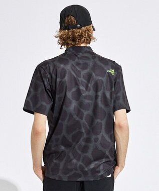 PW CIRCULUS 【UVカット / 吸水速乾 / 伸縮性抜群】【MEN】ジラフモック T ブラック系5