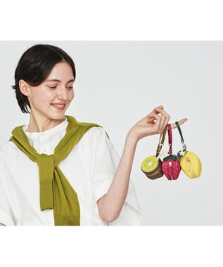 genten フルーツマーケット 立体チャーム「レモン」 キイロ