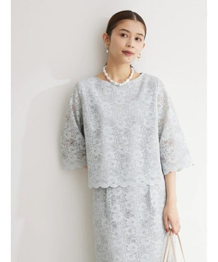 Green Parks ｅｆ－ｄｅ　レースブラウス Mint