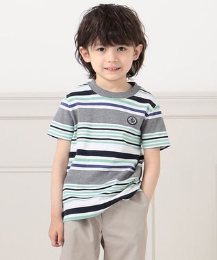 110 130cm 40 2天竺マルチボーダーtシャツ J Press Kids ファッション通販 公式通販 オンワード クローゼット