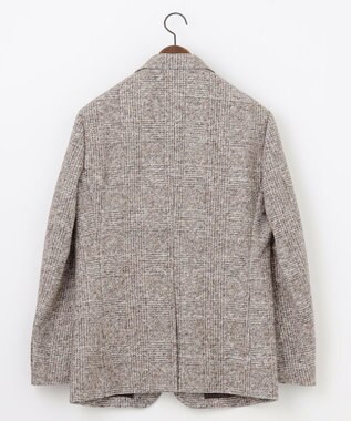 JOSEPH ABBOUD 【ストレッチ/イタリア素材/軽量】スライバーチェック ジャケット ベージュ系4