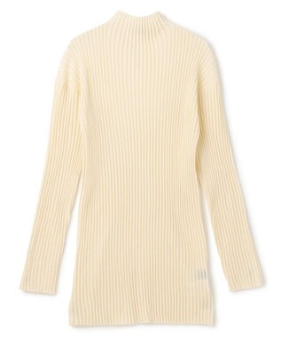 uncrave シアーストライプニット タートルトップス オフ