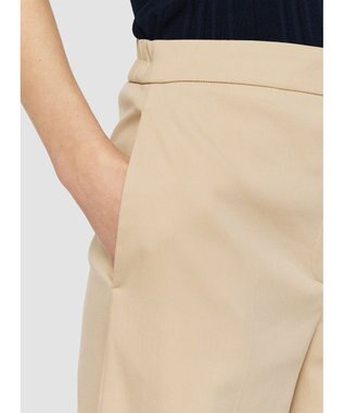 JOSEPH ライトギャバジンストレッチ　ワイドトラウザーズ Sesame