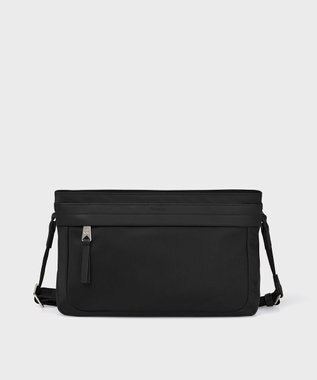 Paul Smith ナイロンブライトストライプトリム SS25 2WAYミニショルダーバッグ ブラック