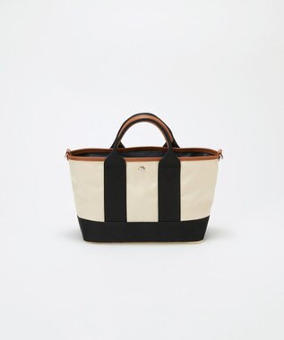 TOPKAPI 【Breath TOPKAPI sis】【WEB限定】 ナイロン ミニ トートバッグ ショルダー付き 軽量 / SCOTCH GRAIN スコッチグレイン クリーム