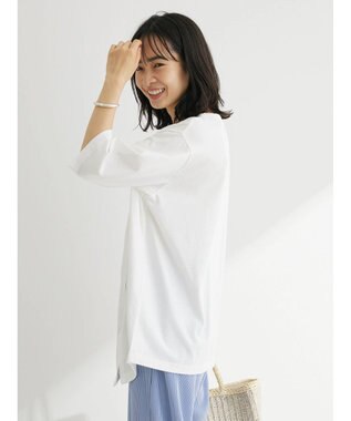 Green Parks アシメトリーデザインチュニック Off White