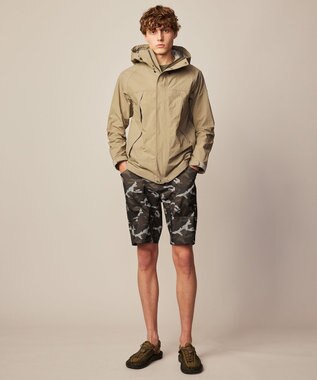 JOSEPH ABBOUD MOUNTAIN 【CREA掲載・ECO撥水/軽量/抗菌性/ライナードッキング対応】タスランワッシャー マウンテン パーカー ベージュ系