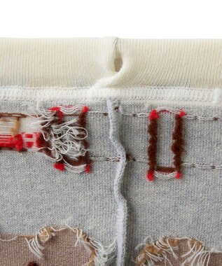 MIKI HOUSE HOT BISCUITS 【70-100cm】 8分丈スパッツ グレー