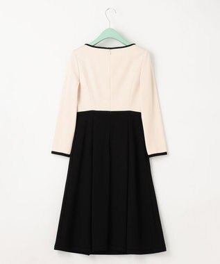 TOCCA 【WEB限定カラー有り＆消臭＆洗える！】LUCE 長袖ドレス ベージュ系