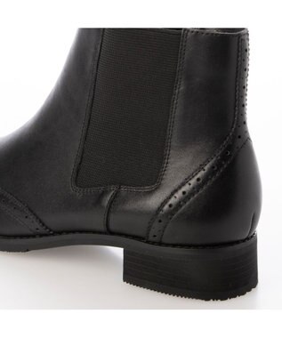 ing <ing>サイドゴアトラッドショートブーツ ブラック