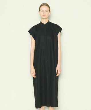 JOSEPH 【洗える】ボイルコットン　ドレス ブラック系