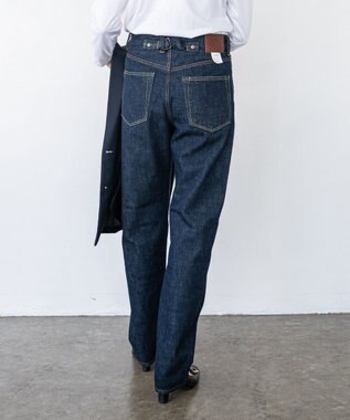 caqu boy`s cutⅡ テーパードストレートデニム ワンウォッシュ rinse