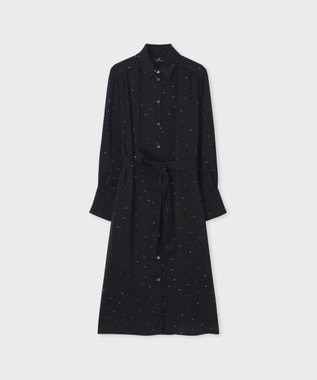 Paul Smith PS Stamp シャツワンピース ブラック