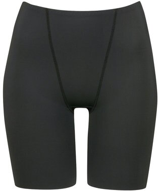 Wing 補整ショーツ ほどよいおなか押さえ まるみのあるヒップライン ここちよいフィット感 【Pパンツ】 ロング丈 はきこみ丈ふかめ KJ4804 ウイング／ワコール ブラック