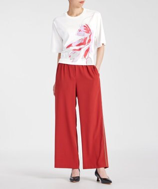 Paul Smith Drawn Tulip バック リボン カットソー ホワイト