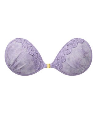 BRADELIS New York 【NuBra / ボリュームアップ】パテッドヌーブラ マーブルレース パープル