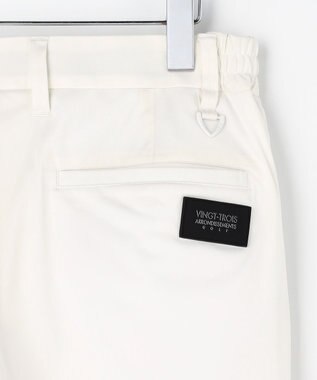 23区GOLF 【MEN】防風エアリージャージ ウォームパンツ ホワイト系