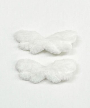 WEGO L2Pカラー羽クリップ ホワイト