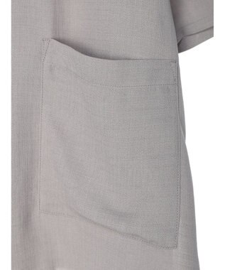 Green Parks 接触冷感　５分袖ジャケット Light Gray