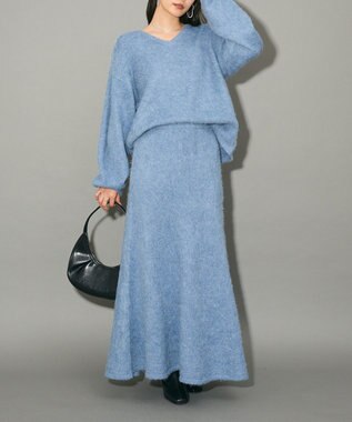 Green Parks ＶネックニットＴＯＰＳ Blue