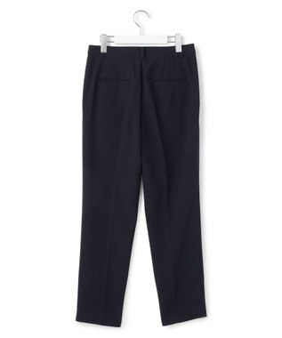 23区 S 【セットアップ対応】トリアセダブルジョーゼット パンツ (丈長め) ネイビー系