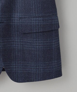 GOTAIRIKU 【Ermenegild Zegna/ゼニア】トロフェオ カシミヤ ジャケット_ネイビーチェック ネイビー系4