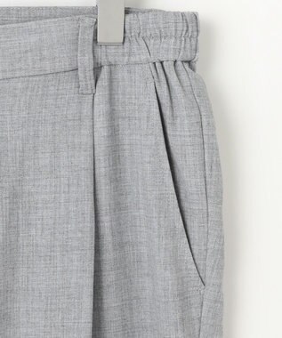 23区GOLF 【MEN】ウールライク　ワンタックテーパードパンツ ライトグレー系