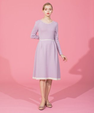 TOCCA 【洗える！】CLOUDY KNIT DRESS ニットドレス ピンク系