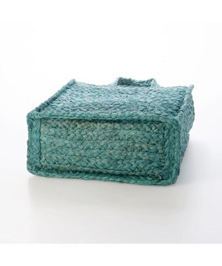 UNBILLION カカトゥ kakatoo / ラフィアスクエアトートバッグ グリーン