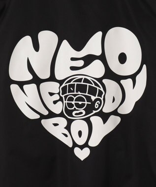 WEGO 【ユニセックス着用ITEM】グラフィックフードスタジャン ブラック