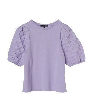 Green Parks ・ＳＵＧＡＲ　ＳＰＯＯＮ　フハクドットスリーブＴＥＥ Lavender