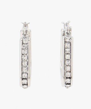 ICB ブライトビジューピアス シルバー系