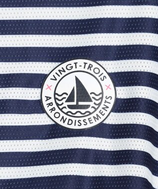 23区GOLF お洒落にUV対策【WEB限定】モチーフ ＵＶパーカ ネイビー系1