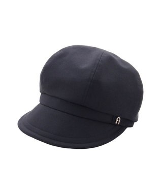 MOONBAT 【遮光100％/遮熱/UVカット】FURLA(フルラ)アーチロゴ キャスケット 帽子 無地 サイズ調整可能/手洗い可能/日本製