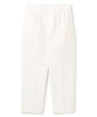 UNFILO MENS 【新色追加】FINE MOVE デニム タックパンツ [24年商品] ホワイト