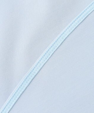 UNFILO BEAUTY FORM ペプラムＴシャツ スカイブルー