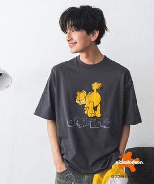 WEGO 【ユニセックス着用ITEM】GARFIELDグラフィックT（SS） スミクロ