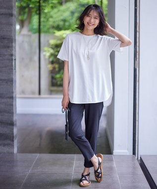 ANY 半袖テールＴシャツ オフ