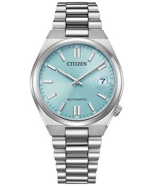 CITIZEN 【TSUYOSA 37mm】アイスブルーがさわやかなメカニカルウオッチ NJ0200-50L ブルー