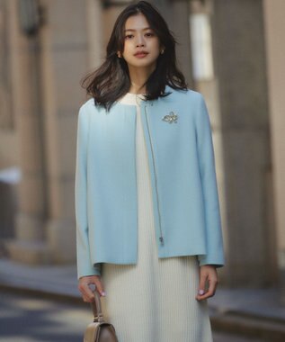 組曲 バルキーニット ワンピース アイボリー系