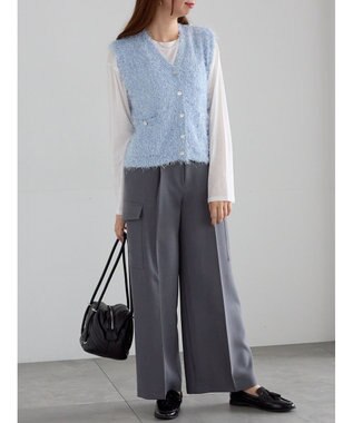 Te chichi シルケット天竺ロングスリーブTee オフホワイト