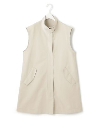 ICB ボンディングツイル スリーブレスアウター トープ系