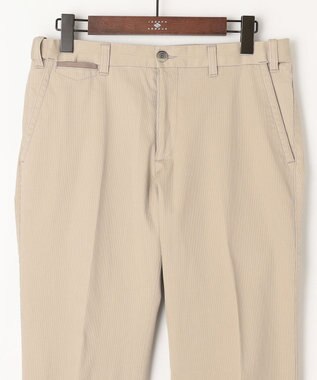 JOSEPH ABBOUD 【人気】ウエストも伸びる！ 定番 オーガニックストレッチパンツ ベージュ系