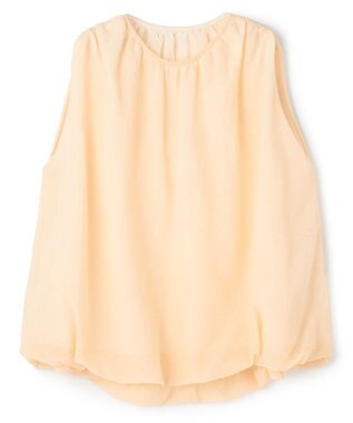 BEIGE， TOPAZ / バルーン シアーニット Peach