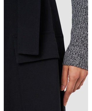 JOSEPH フルイドツイル　ユーティリティスカート Black